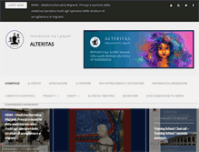 Tablet Screenshot of progettoalteritas.org